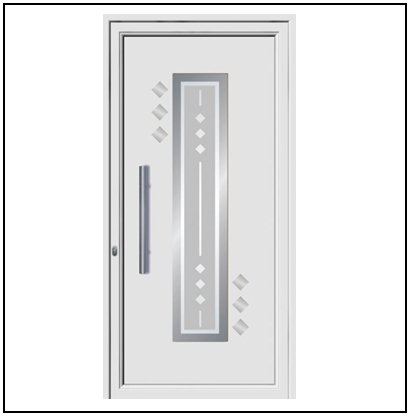 Πόρτα Εισόδου Pvc 9002