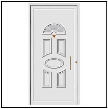 Πόρτα Εισόδου Pvc 9083