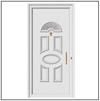 Πόρτα Εισόδου Pvc 9085