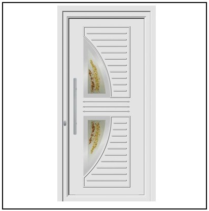 Πόρτα Εισόδου Pvc 9122