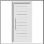 Πόρτα Εισόδου Pvc 9140