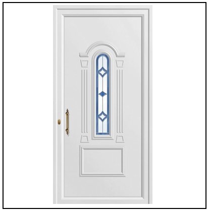 Πόρτα Εισόδου Pvc 9302