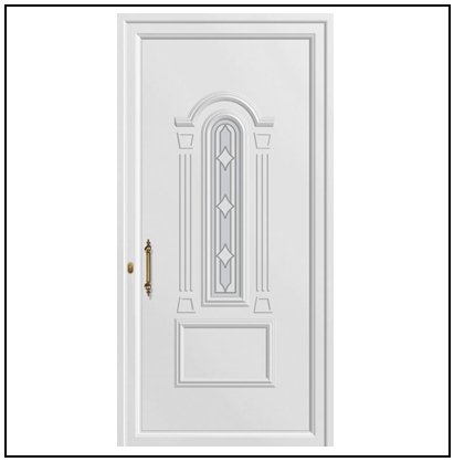 Πόρτα Εισόδου Pvc 9303