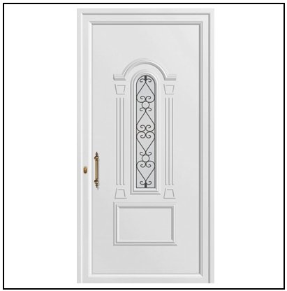 Πόρτα Εισόδου Pvc 9305