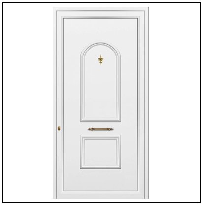 Πόρτα Εισόδου Pvc 9360