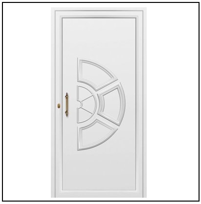 Πόρτα Εισόδου Pvc 9370