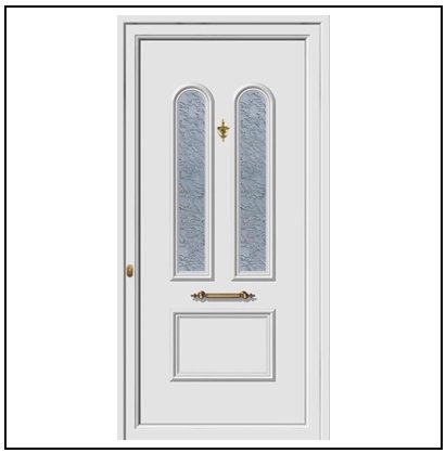 Πόρτα Εισόδου Pvc 9393