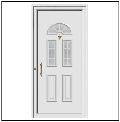 Πόρτα Εισόδου Pvc 9402