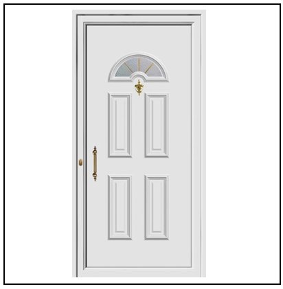 Πόρτα Εισόδου Pvc 9404
