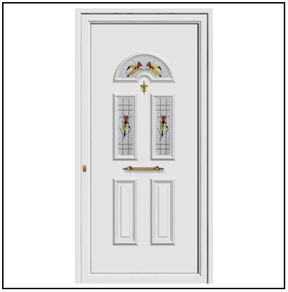 Πόρτα Εισόδου Pvc 9408