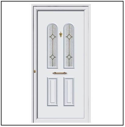 Πόρτα Εισόδου Pvc 9452