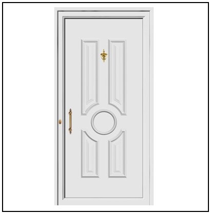 Πόρτα Εισόδου Pvc 9460