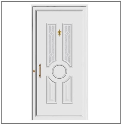 Πόρτα Εισόδου Pvc 9461