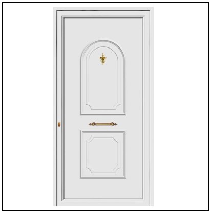 Πόρτα Εισόδου Pvc 9470