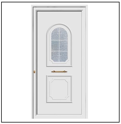 Πόρτα Εισόδου Pvc 9471