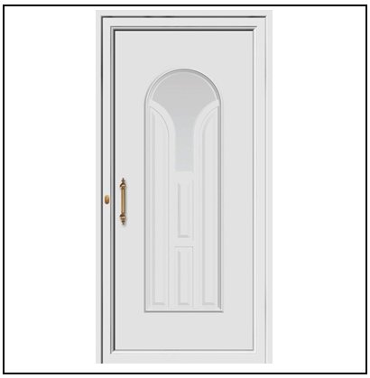 Πόρτα Εισόδου Pvc 9491
