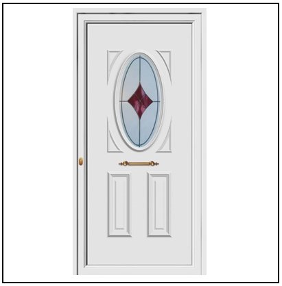 Πόρτα Εισόδου Pvc 9551