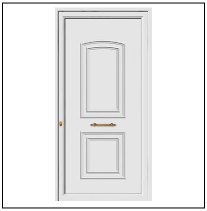 Πόρτα Εισόδου Pvc 9620