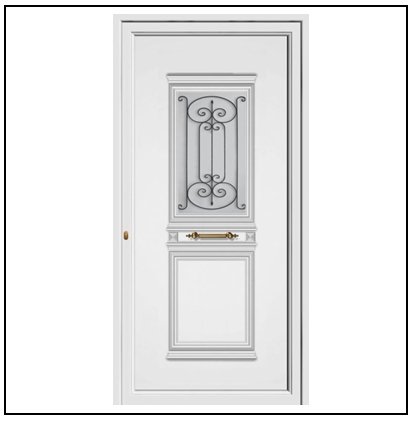 Πόρτα Εισόδου Pvc 9631