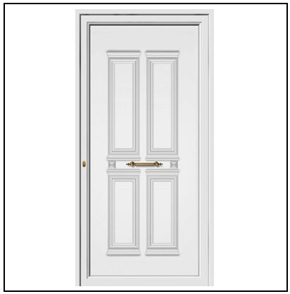 Πόρτα Εισόδου Pvc 9640