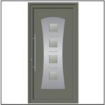 Πόρτα Εισόδου Αλουμινίου Inox 7061