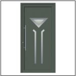 Πόρτα Εισόδου Αλουμινίου Inox 7086