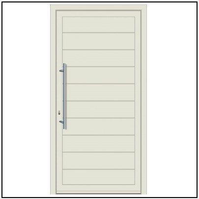 Πόρτα Εισόδου Αλουμινίου Optimum 4645