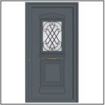 Πόρτα Εισόδου Αλουμινίου Παραδοσιακή 5002