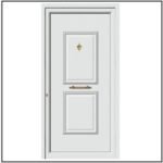 Πόρτα Εισόδου Αλουμινίου Πρεσσαριστή 3530
