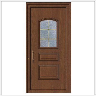 Πόρτα Εισόδου Αλουμινίου Πρεσσαριστή 3832