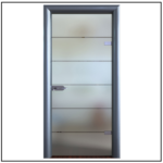 Εσωτερική Πόρτα-Μεσόπορτα Γυάλινη 116004