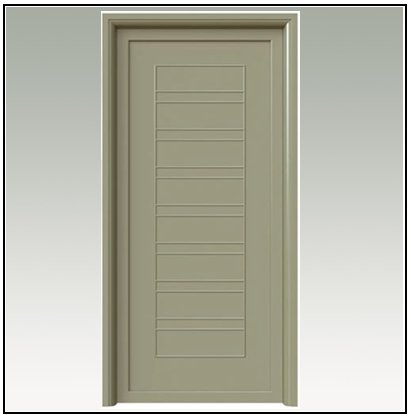 Πόρτα Ασφαλείας Θωρακισμένη Αλουμινίου 105020