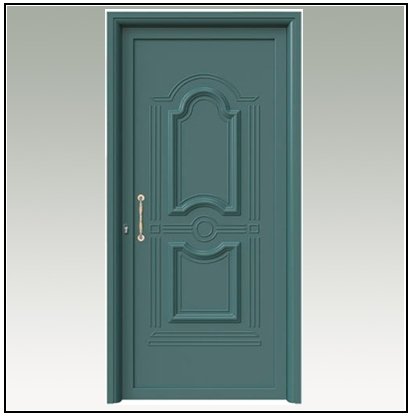 Πόρτα Ασφαλείας Θωρακισμένη Αλουμινίου 105023