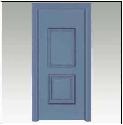 Πόρτα Ασφαλείας Θωρακισμένη Αλουμινίου 105033