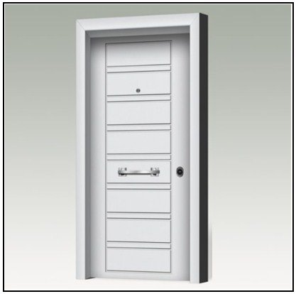 Πόρτα Ασφαλείας Θωρακισμένη Αλουμινίου 105037