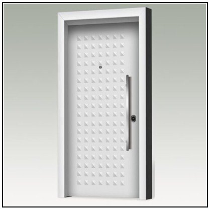 Πόρτα Ασφαλείας Θωρακισμένη Αλουμινίου 105038