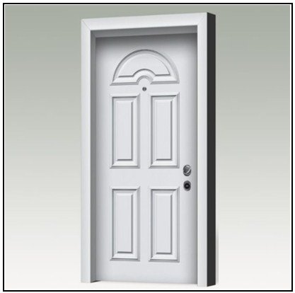 Πόρτα Ασφαλείας Θωρακισμένη Αλουμινίου 105049