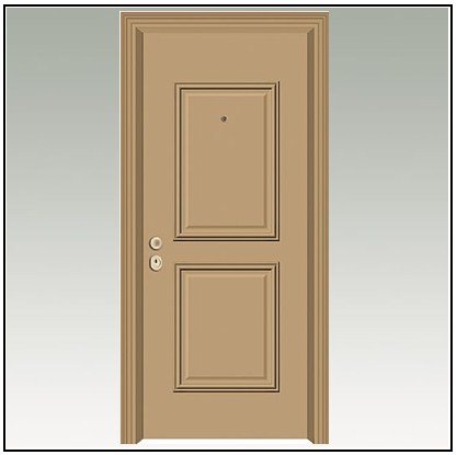 Πόρτα Ασφαλείας Θωρακισμένη Αλουμινίου 105063