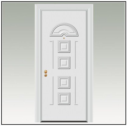 Πόρτα Ασφαλείας Θωρακισμένη Αλουμινίου 105074