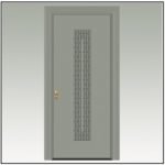 Πόρτα Ασφαλείας Θωρακισμένη Αλουμινίου 105080