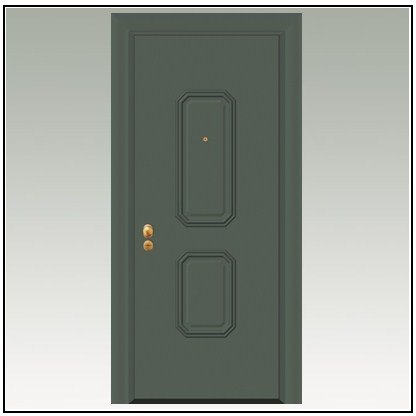 Πόρτα Ασφαλείας Θωρακισμένη Αλουμινίου 105089