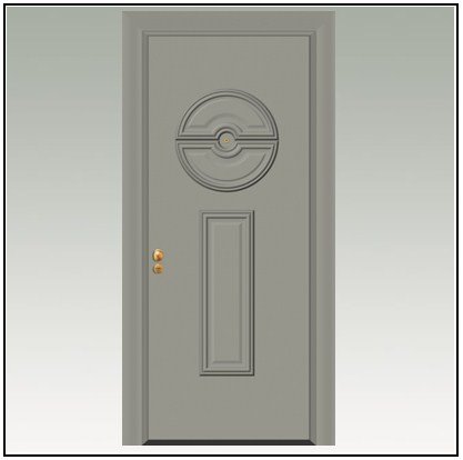 Πόρτα Ασφαλείας Θωρακισμένη Αλουμινίου 105103