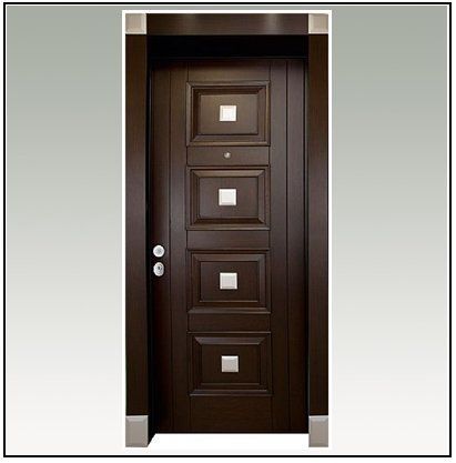 Πόρτα Ασφαλείας Θωρακισμένη Λούστρο 104022