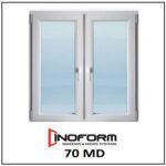 Ανοιγόμενο Δίφυλλο Τζάμι Inoform 70 MD