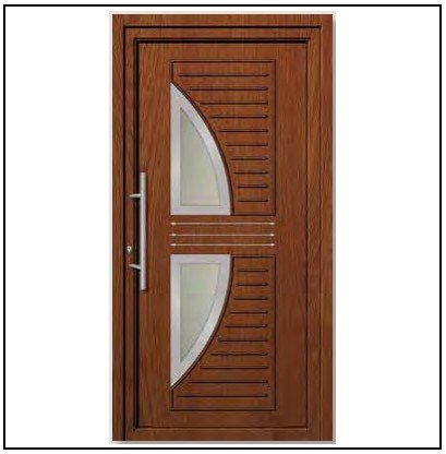 Πόρτα Εισόδου Pvc 6321