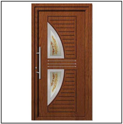 Πόρτα Εισόδου Pvc 6322