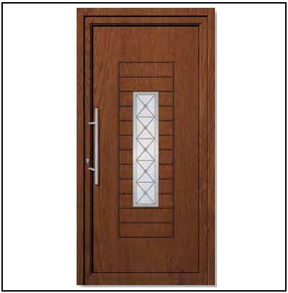 Πόρτα Εισόδου Pvc 6332