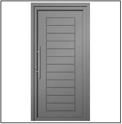 Πόρτα Εισόδου Pvc 6350
