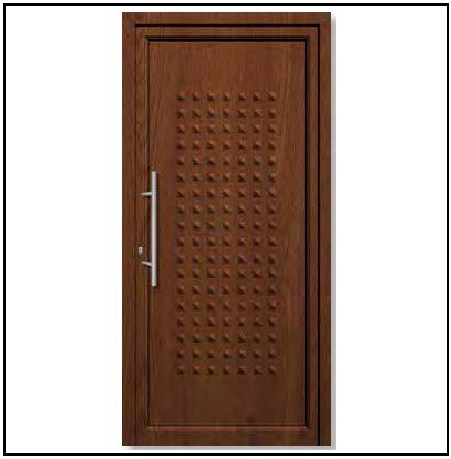 Πόρτα Εισόδου Pvc 6360