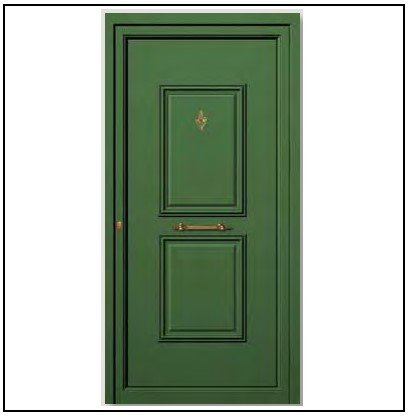 Πόρτα Εισόδου Pvc 6370